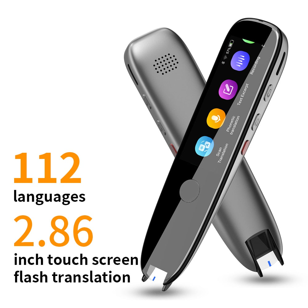 Scan Reader Pen X2/X3 Translatorand Reading Pen for Dyslexia Autismo Smart Voice Scan Translator Pen Traduzione in 112 lingue