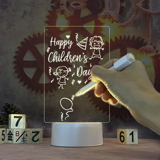 1 PC LED Writing Tablet Educational Painting Board 3 Level Dimmable Drawing Copy Board Toys for Children Christmas Gift